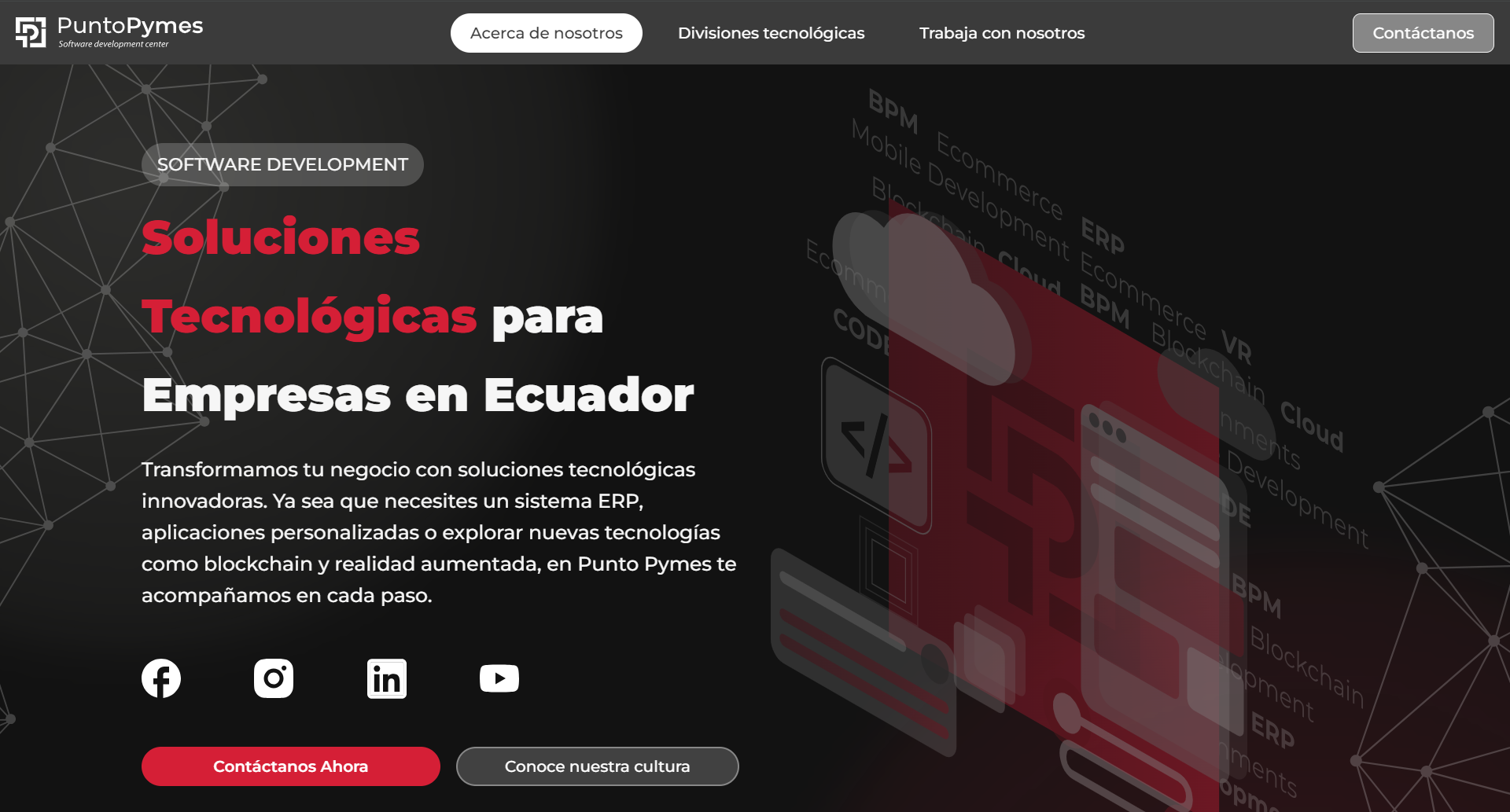 PuntoPymes | Desarrollo de software y soluciones tecnológicas en Ecuador